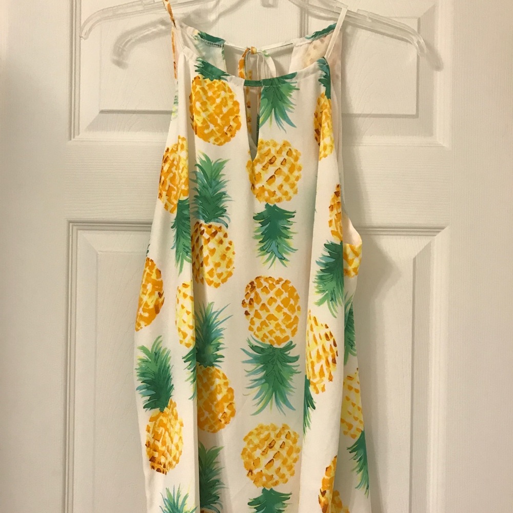 Stitch Fix Finn & Grace Tiki Halter Blouse